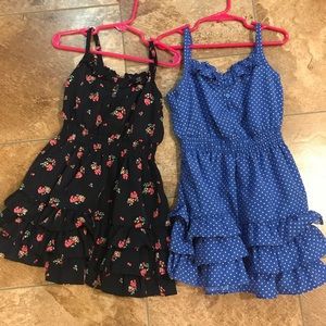 Pair of cute spring dresses